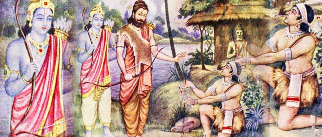 https://assets.roar.media/assets/xE6SFbg0lI1lEsxD_Eklavya-The Great Archer Who Offered his Thumb as Guru Dakshina to Guru Dronacharya.jpg